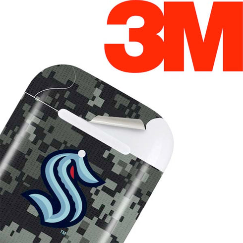 NHL Seattle Kraken Camo Apple AirPods Skin