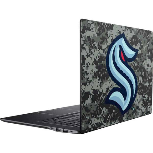 NHL Seattle Kraken Camo Ativ Book 9 (15.6in 2014) Skin
