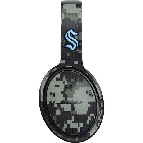 NHL Seattle Kraken Camo Bose QuietComfort 35 II Headphones Skin
