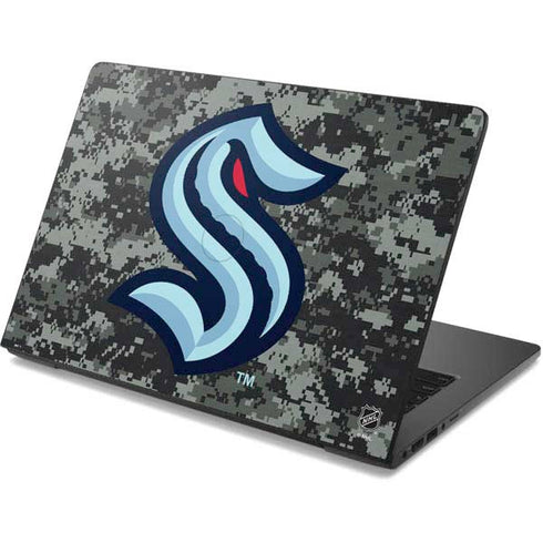 NHL Seattle Kraken Camo Dell Chromebook Skin