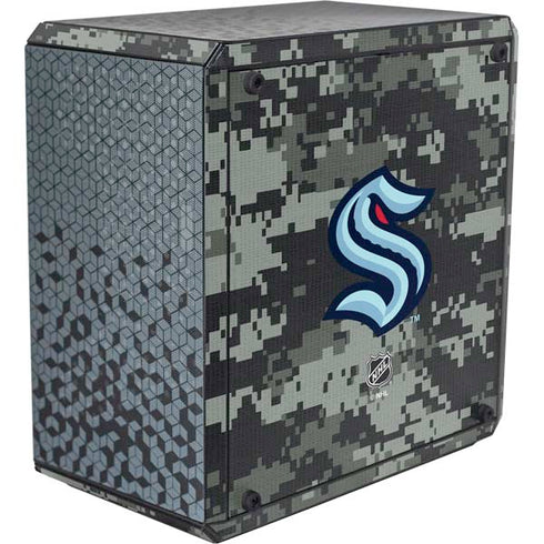 NHL Seattle Kraken Camo Cooler Master MasterBox Q300L Mini Tower Skin