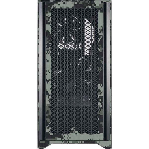 NHL Seattle Kraken Camo Corsair 4000D Tempered Glass Mid-Tower ATX Case Skin