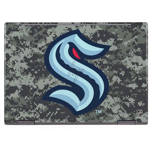 NHL Seattle Kraken Camo HP Envy Skin