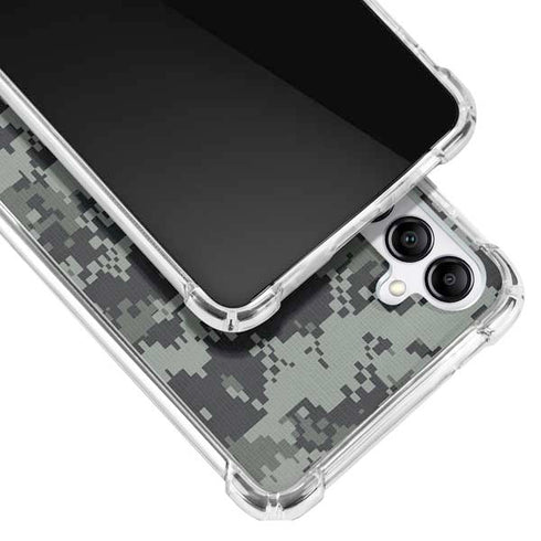 NHL Seattle Kraken Camo Galaxy A14 5G Clear Case