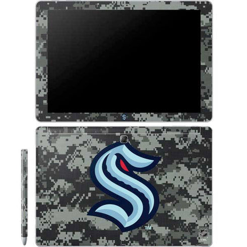 NHL Seattle Kraken Camo Galaxy Book 12in Skin