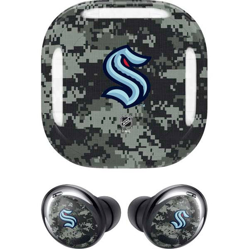 NHL Seattle Kraken Camo Galaxy Buds Pro Skin