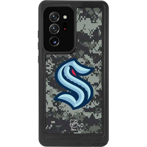 NHL Seattle Kraken Camo Galaxy Note20 Ultra 5G Waterproof Case