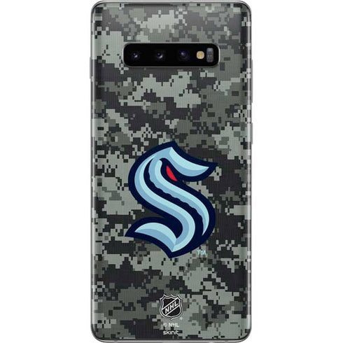 NHL Seattle Kraken Camo Galaxy S10 Plus Skin