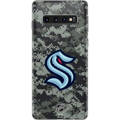 NHL Seattle Kraken Camo Galaxy S10 Skin