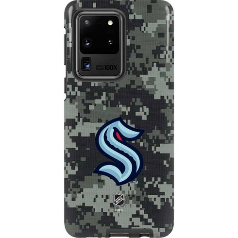 NHL Seattle Kraken Camo Galaxy S20 Ultra 5G Pro Case