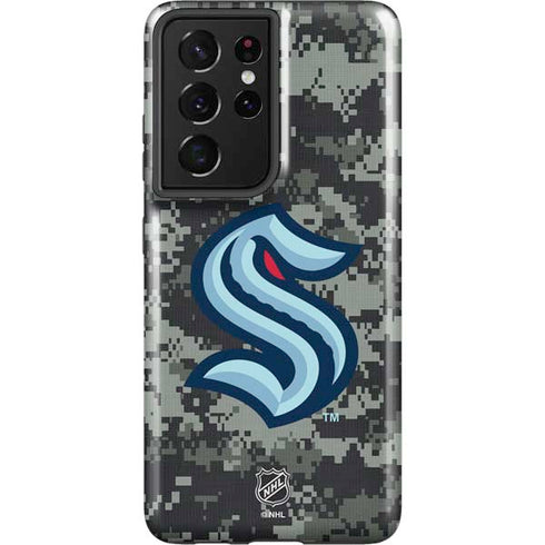 NHL Seattle Kraken Camo Galaxy S21 Ultra 5G Pro Case