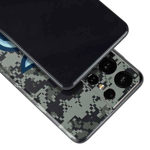 NHL Seattle Kraken Camo Galaxy S21 Ultra 5G Skin
