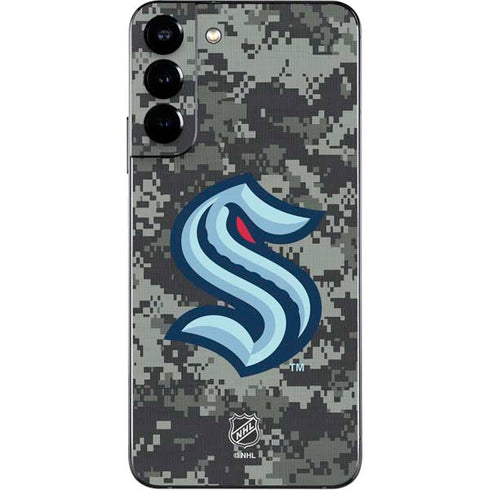 NHL Seattle Kraken Camo Galaxy S22 Plus Skin