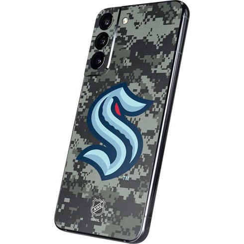 NHL Seattle Kraken Camo Galaxy S22 Plus Skin