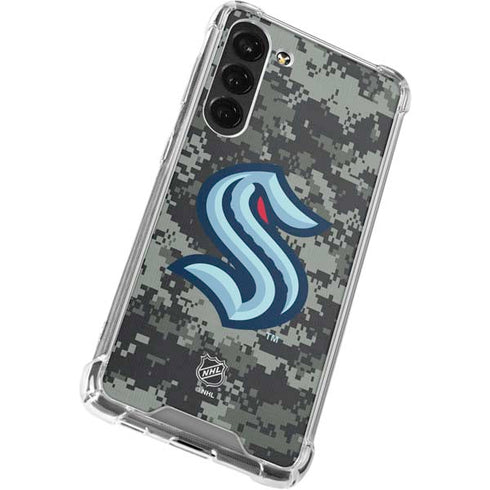 NHL Seattle Kraken Camo Galaxy S23 Plus Clear Case