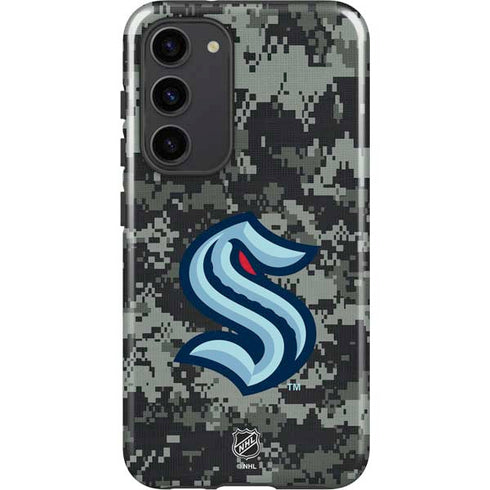 NHL Seattle Kraken Camo Galaxy S23 Plus Pro Case