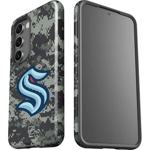 NHL Seattle Kraken Camo Galaxy S23 Plus Pro Case