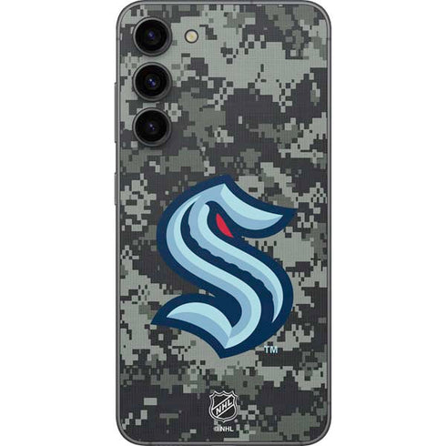 NHL Seattle Kraken Camo Galaxy S23 Plus Skin