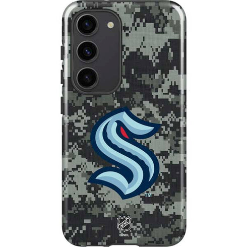 NHL Seattle Kraken Camo Galaxy S23 Pro Case