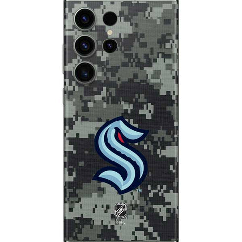 NHL Seattle Kraken Camo Galaxy S23 Ultra Skin