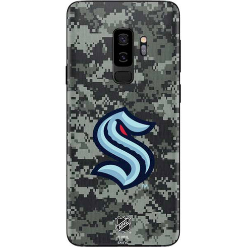 NHL Seattle Kraken Camo Galaxy S9 Plus Skin