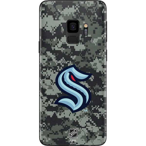 NHL Seattle Kraken Camo Galaxy S9 Skin