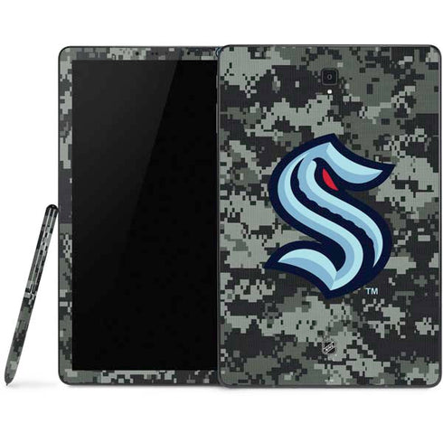 NHL Seattle Kraken Camo Samsung Galaxy Tab Skin