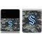 NHL Seattle Kraken Camo Galaxy Z Flip4 5G Skin