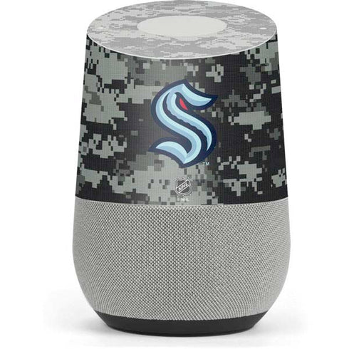 NHL Seattle Kraken Camo Google Home Skin