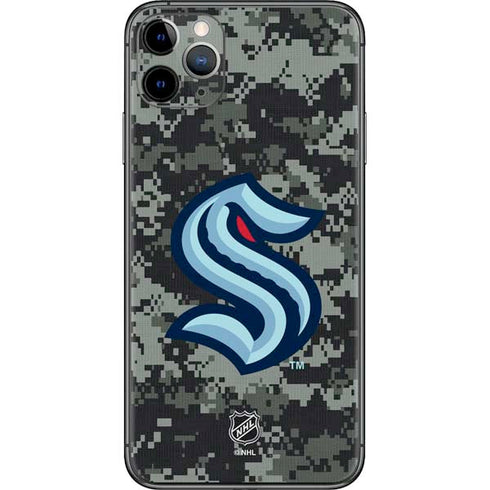NHL Seattle Kraken Camo iPhone 11 Pro Max Skin
