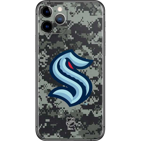 NHL Seattle Kraken Camo iPhone 11 Pro Skin