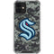 NHL Seattle Kraken Camo iPhone 12 Clear Case