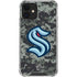 NHL Seattle Kraken Camo iPhone 12 Clear Case