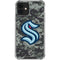 NHL Seattle Kraken Camo iPhone 12 Mini Clear Case