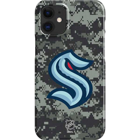 NHL Seattle Kraken Camo iPhone 12 Mini Lite Case