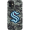 NHL Seattle Kraken Camo iPhone 12 Mini Lite Case