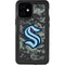 NHL Seattle Kraken Camo iPhone 12 Mini Waterproof Case