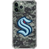 NHL Seattle Kraken Camo iPhone 12 Pro Clear Case