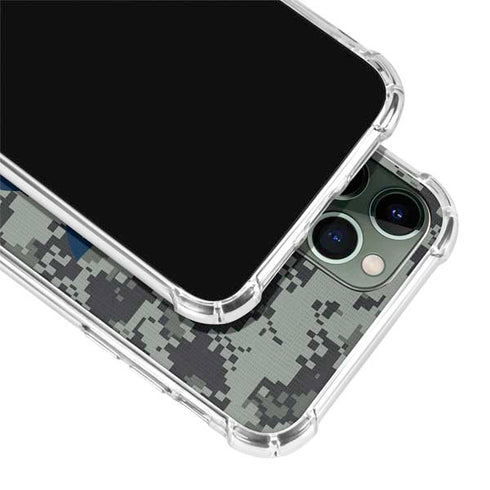 NHL Seattle Kraken Camo iPhone 12 Pro Clear Case