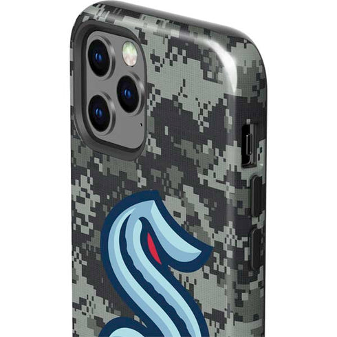 NHL Seattle Kraken Camo iPhone 12 Pro Impact Case