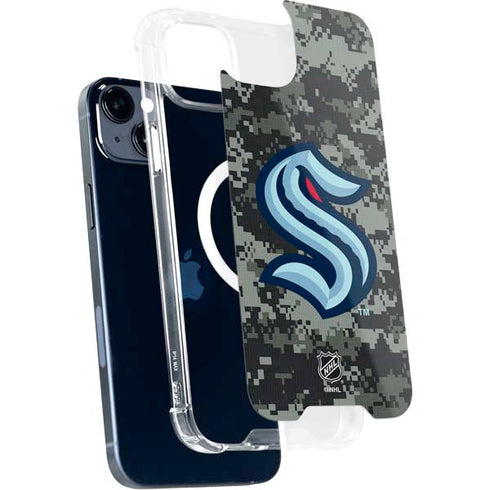 NHL Seattle Kraken Camo iPhone 13 MagSafe Case