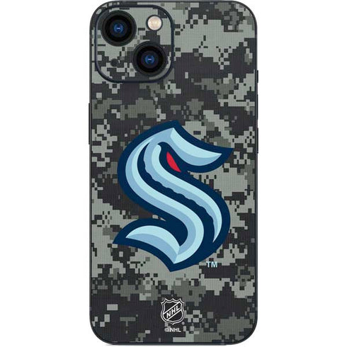 NHL Seattle Kraken Camo iPhone 13 Mini Skin