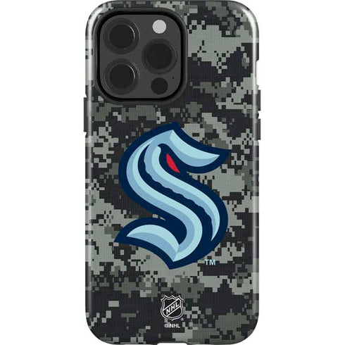 NHL Seattle Kraken Camo iPhone 13 Pro Impact Case