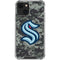 NHL Seattle Kraken Camo iPhone 14 Plus Clear Case