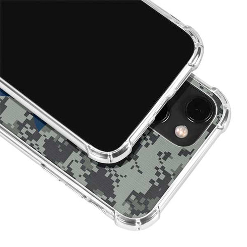 NHL Seattle Kraken Camo iPhone 14 Plus Clear Case