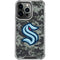 NHL Seattle Kraken Camo iPhone 15 Pro Clear Case