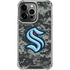 NHL Seattle Kraken Camo iPhone 15 Pro Clear Case