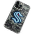 NHL Seattle Kraken Camo iPhone 14 Pro Clear Case
