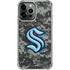 NHL Seattle Kraken Camo iPhone 15 Pro Max Clear Case