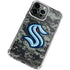 NHL Seattle Kraken Camo iPhone 15 Pro Max Clear Case